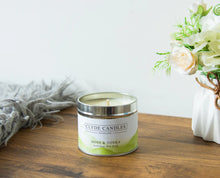 Load image into Gallery viewer, Moss and Tonka Scented Candle Tin