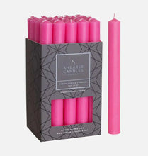 Load image into Gallery viewer, Deep Pink Rustic Baton Dinner Candle