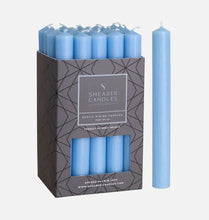 Load image into Gallery viewer, Sea Blue Rustic Baton Dinner Candle
