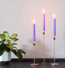 Load image into Gallery viewer, Rustic Baton Dinner Candle - Lilac
