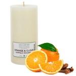 Orange and Clove Aromatherapy Candle