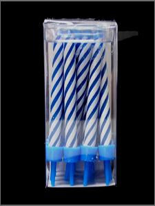 Birthday Candles - Blue - Box of 16