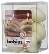 Floating Ivory Candles  - Bag of 20