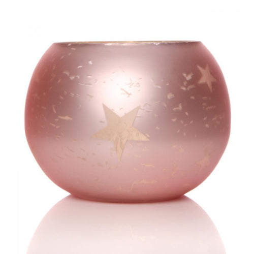 Pink Shooting Star Tealight Holder