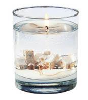 Snow Scene Tumbler Candle